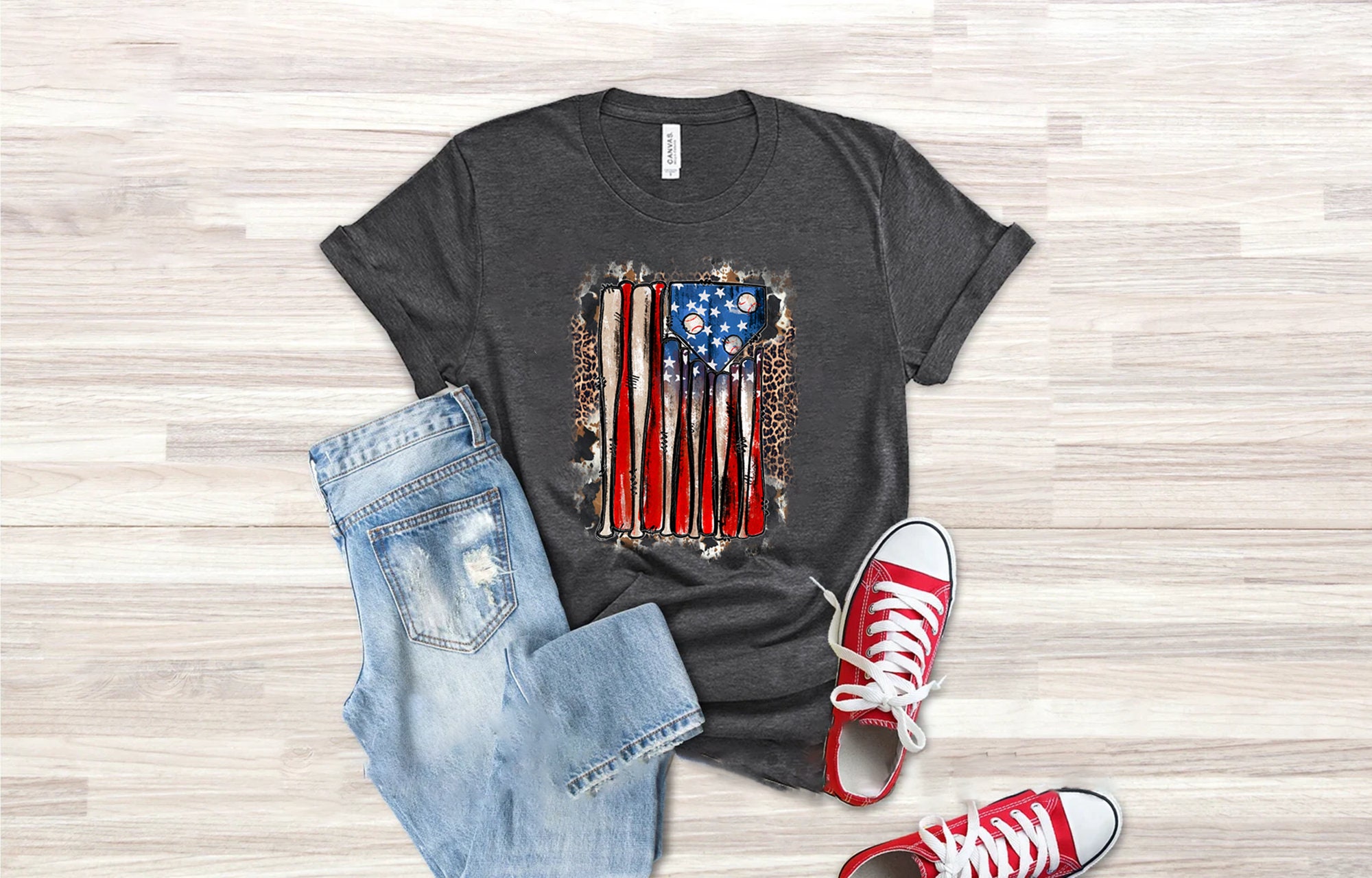 Baseball Flag T Shirt, Patriotic Baseball Shirt, American Flag Shirt, Baseball Gift Idea, Game Day Baseball Shirt, Funny Baseball Mom Shirt